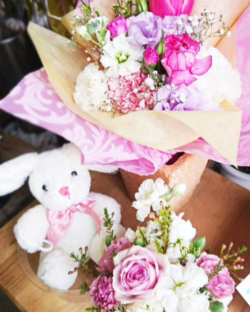 ピンク系ブーケ